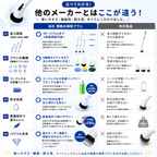 9種類のブラシで多用途に使える！コードレス電動掃除ブラシ｜お風呂・ガラス・キッチンなど家中のお掃除に